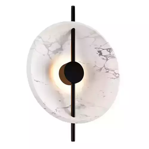 delano marble wall light