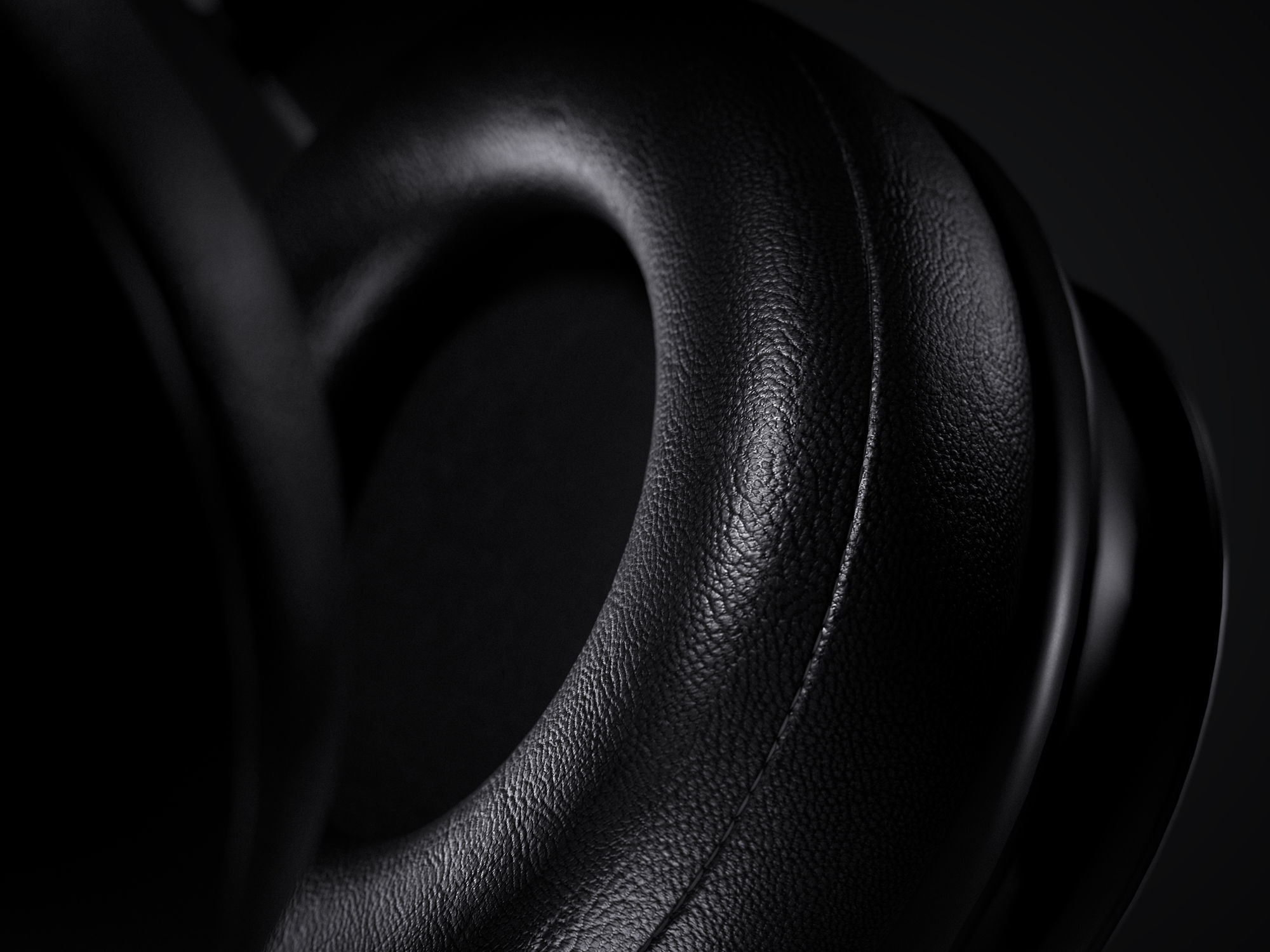 Headphones DJ Over-Ear Low-Poly Low-poly 3D model_7