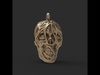 Skull pendants 3D Model Collection_4