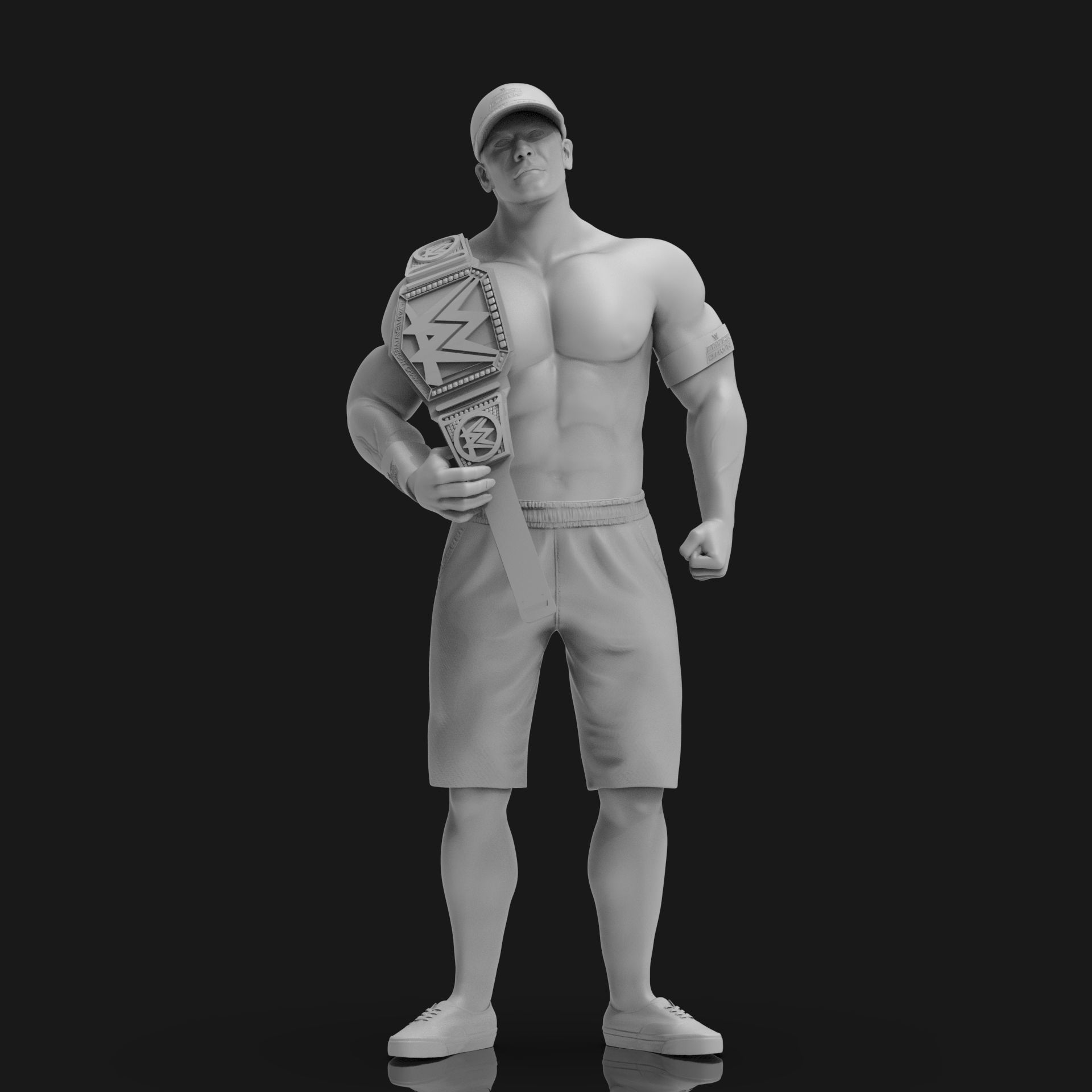  John Cena 3D Printable 3D print model_15