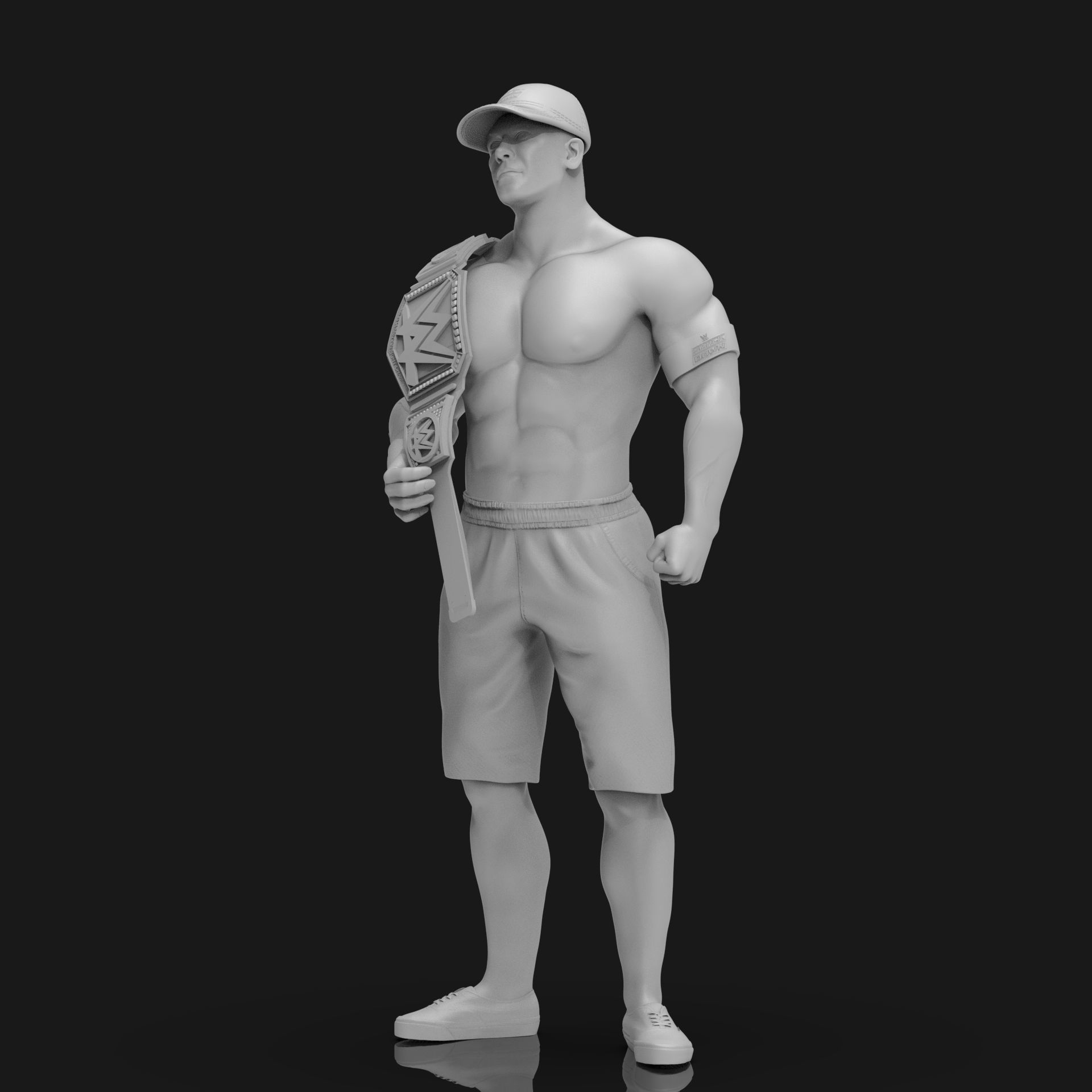  John Cena 3D Printable 3D print model_14