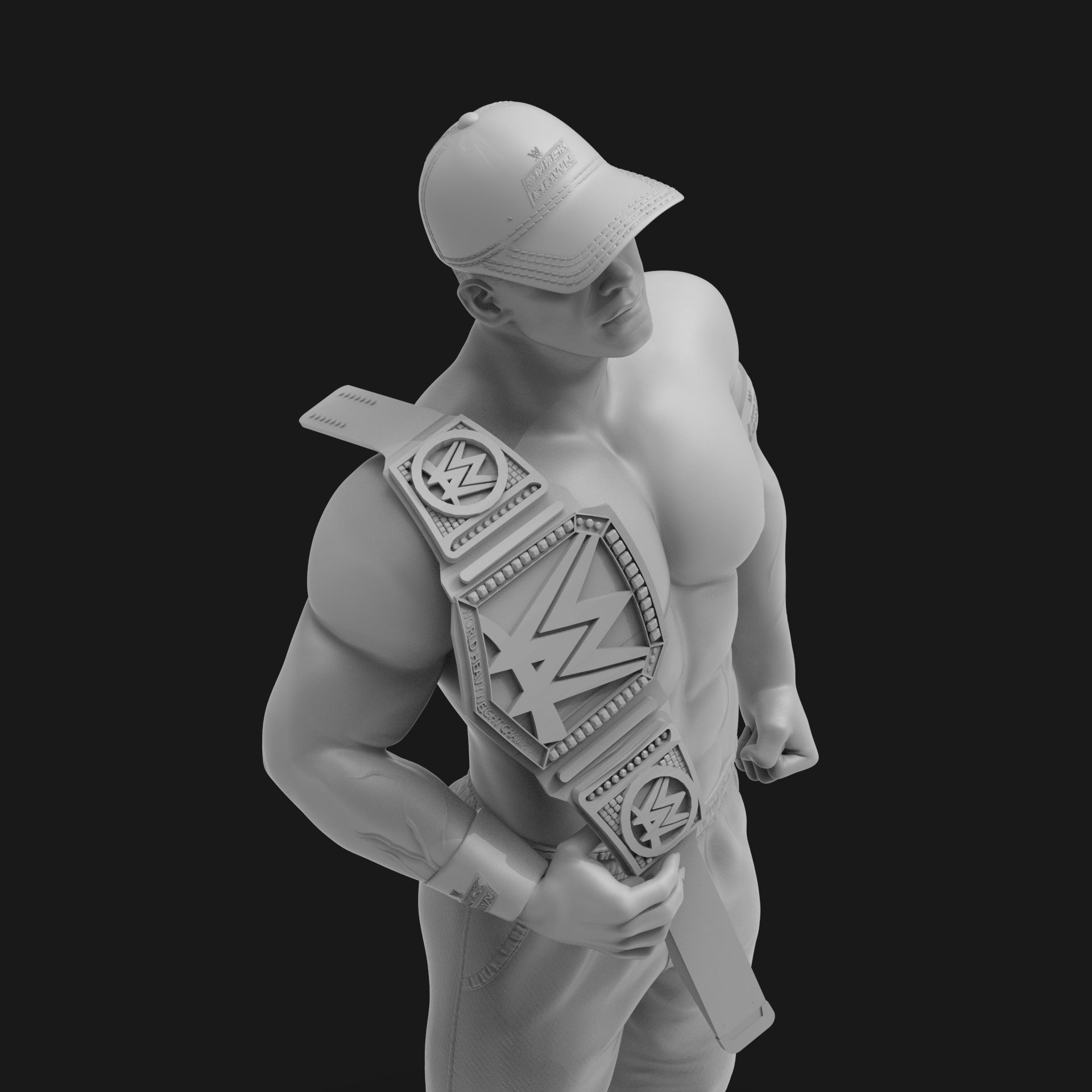  John Cena 3D Printable 3D print model_23