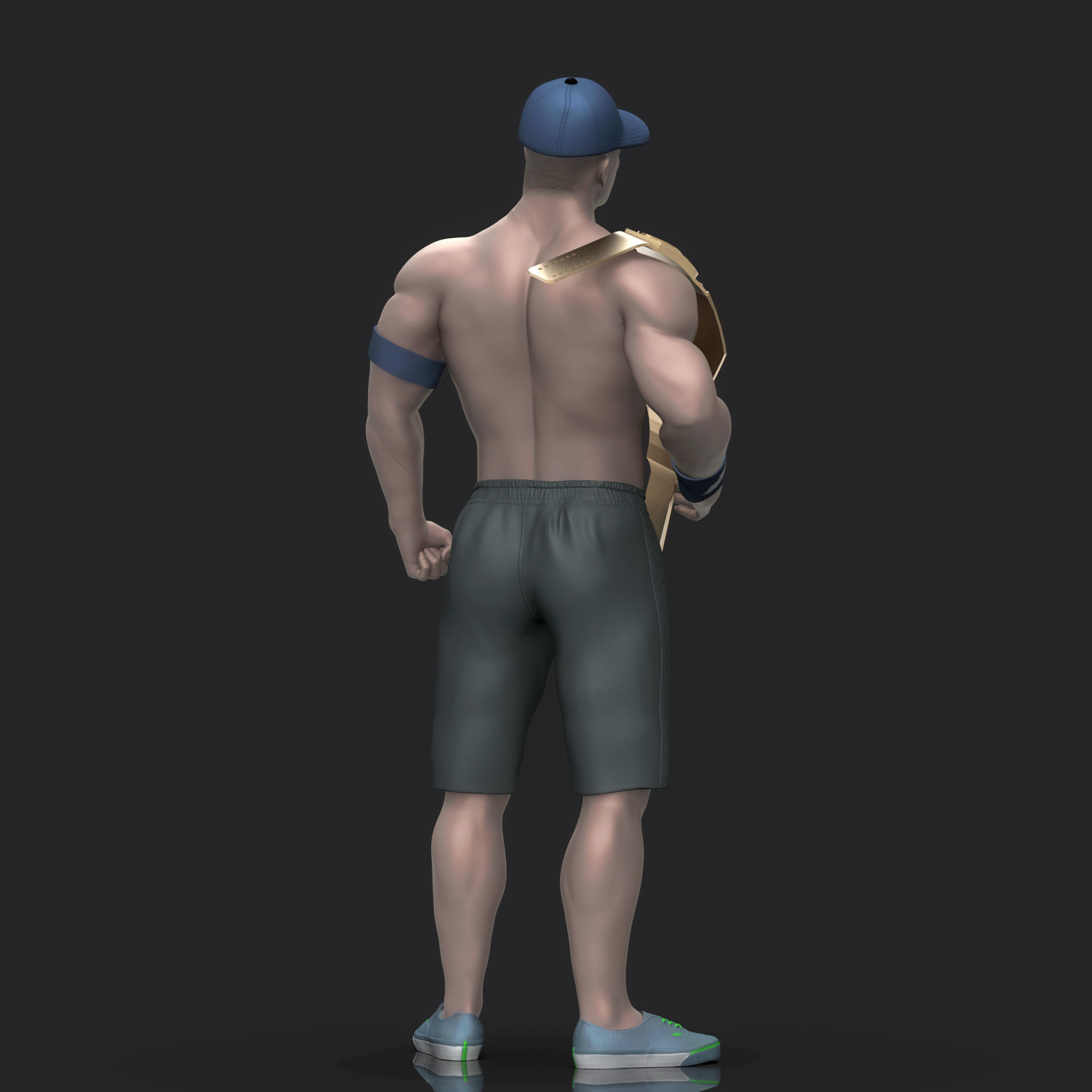  John Cena 3D Printable 3D print model_8