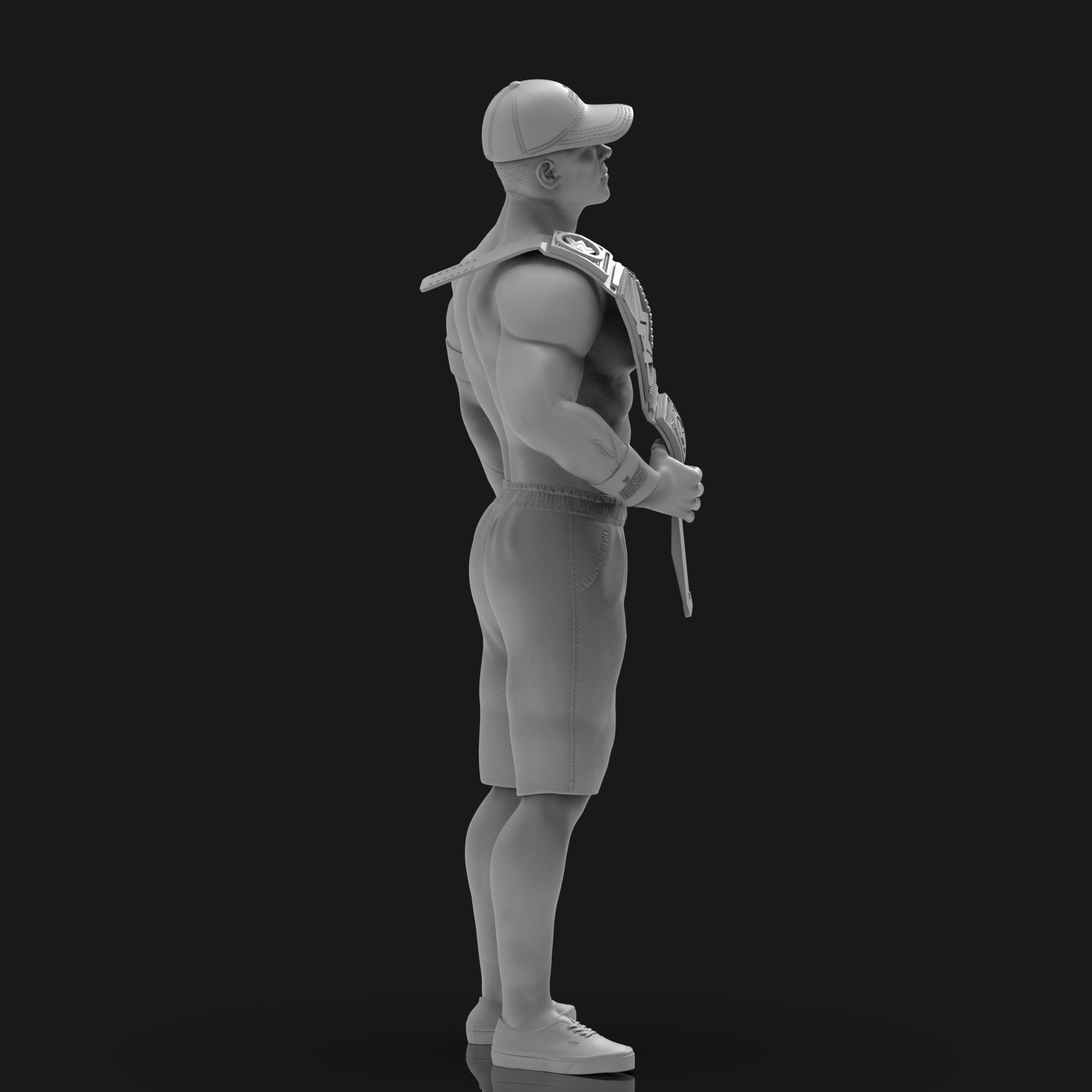  John Cena 3D Printable 3D print model_17