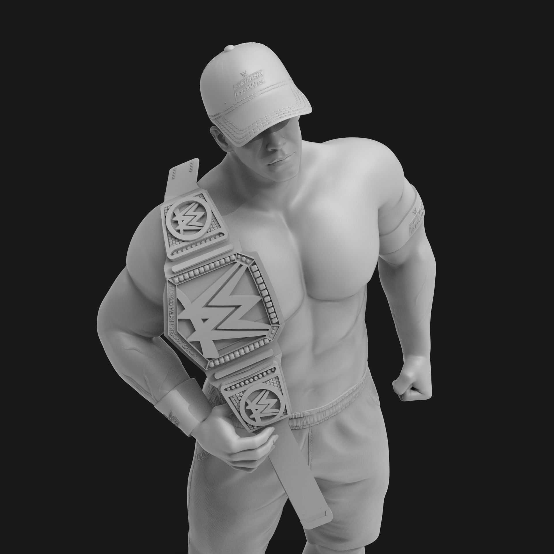 John Cena 3D Printable 3D print model_22