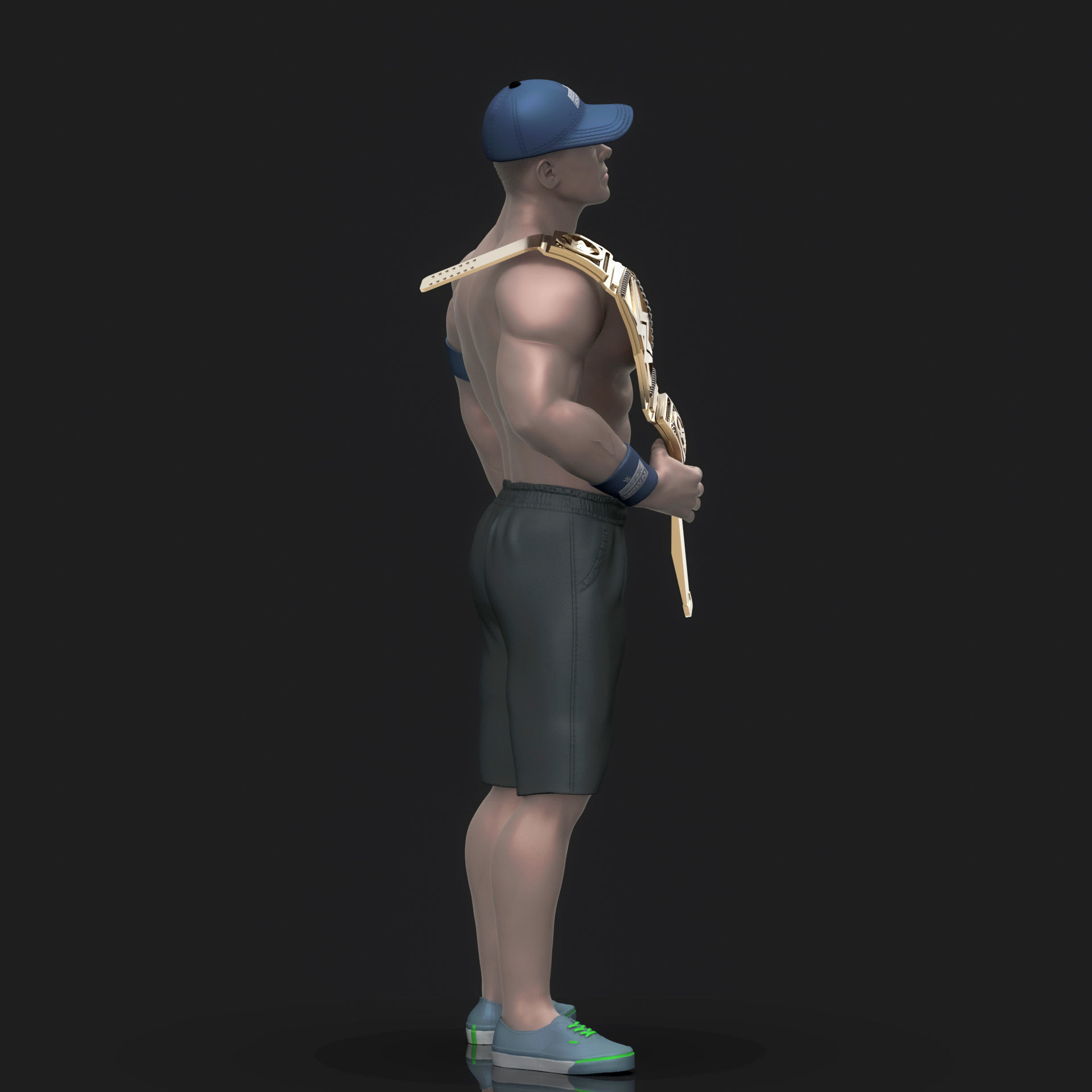  John Cena 3D Printable 3D print model_7