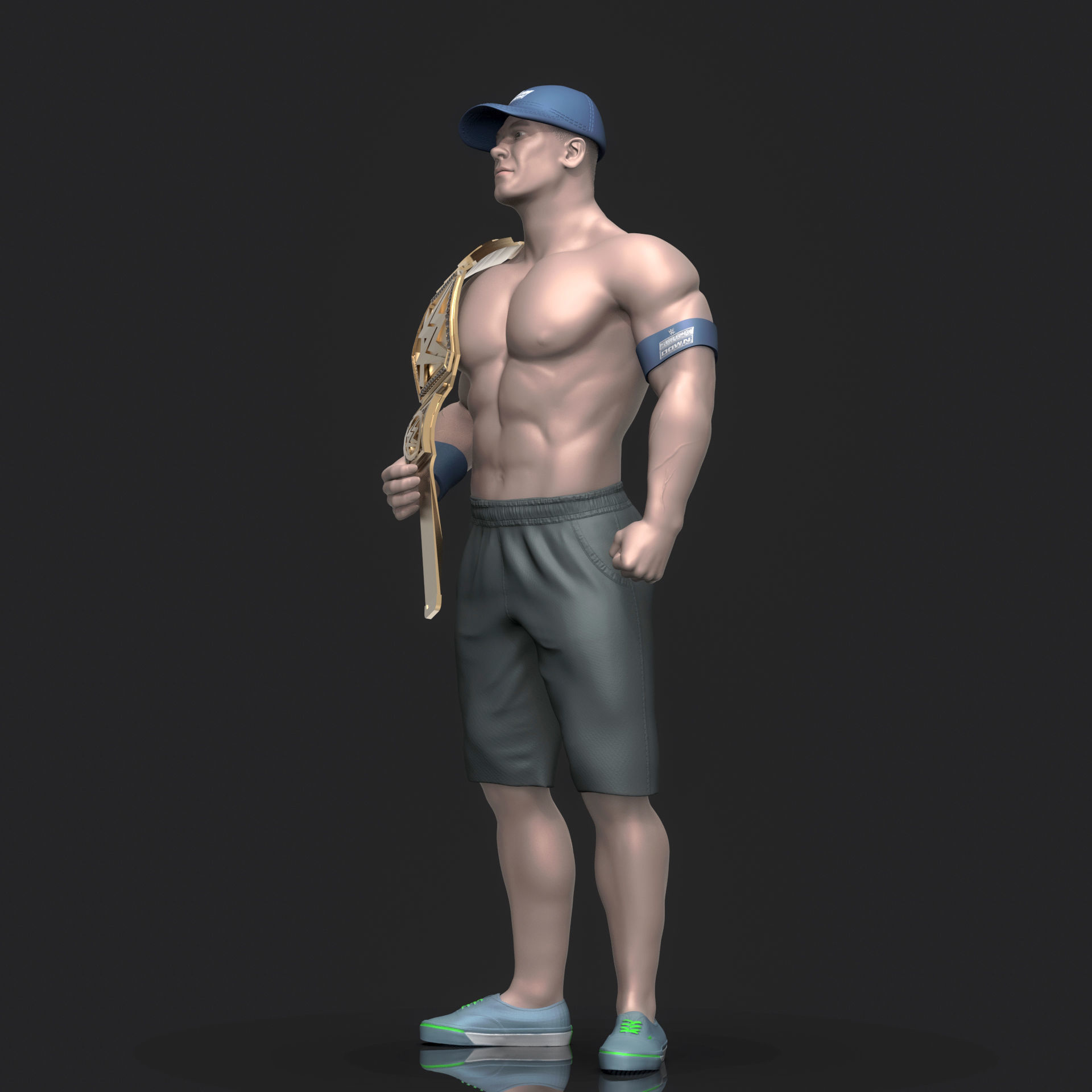  John Cena 3D Printable 3D print model_10