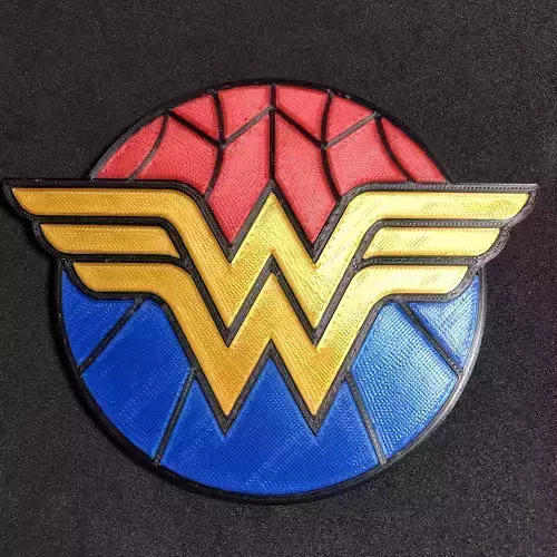 Wonder Woman Emblem Coaster