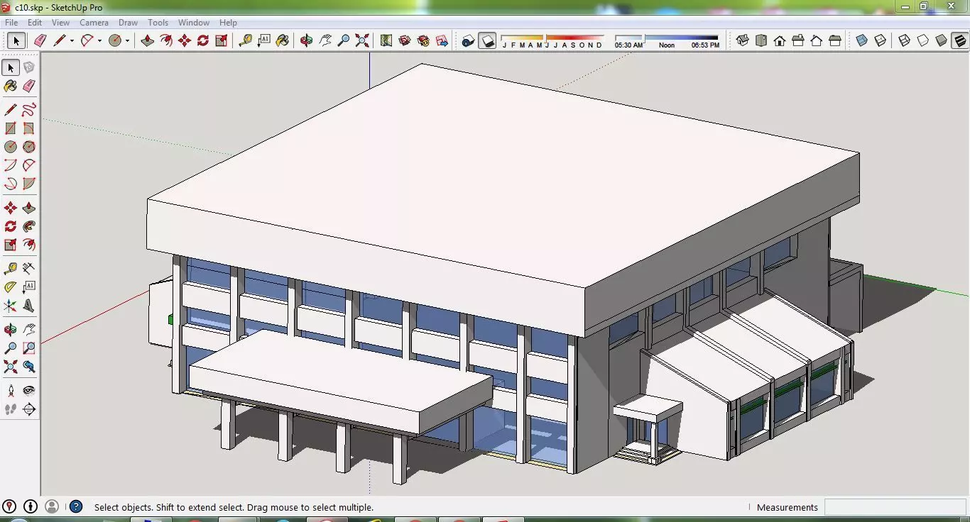 Sketchup Office building C10 Free 3D model