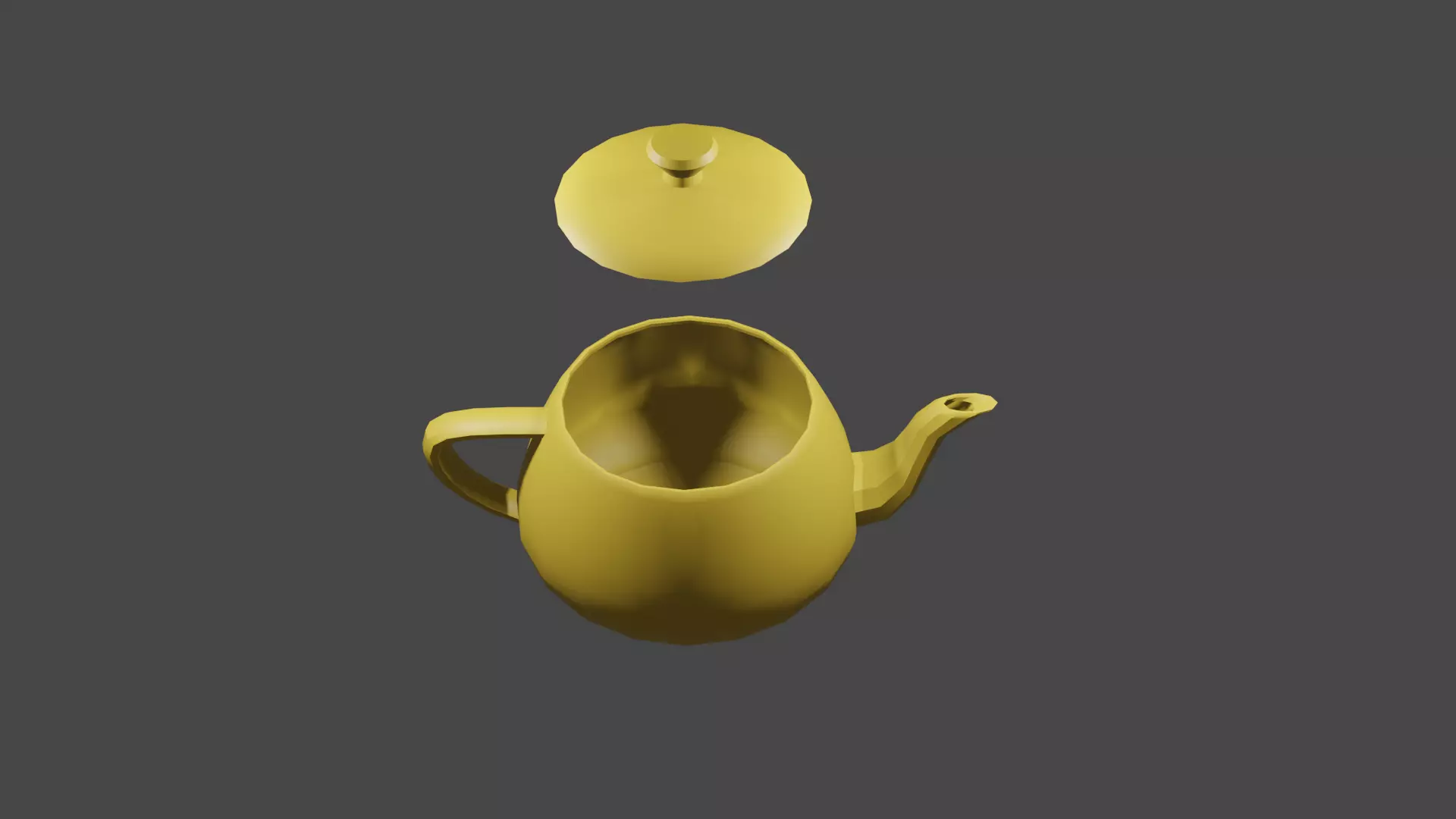 TEAPOT Free low-poly 3D model