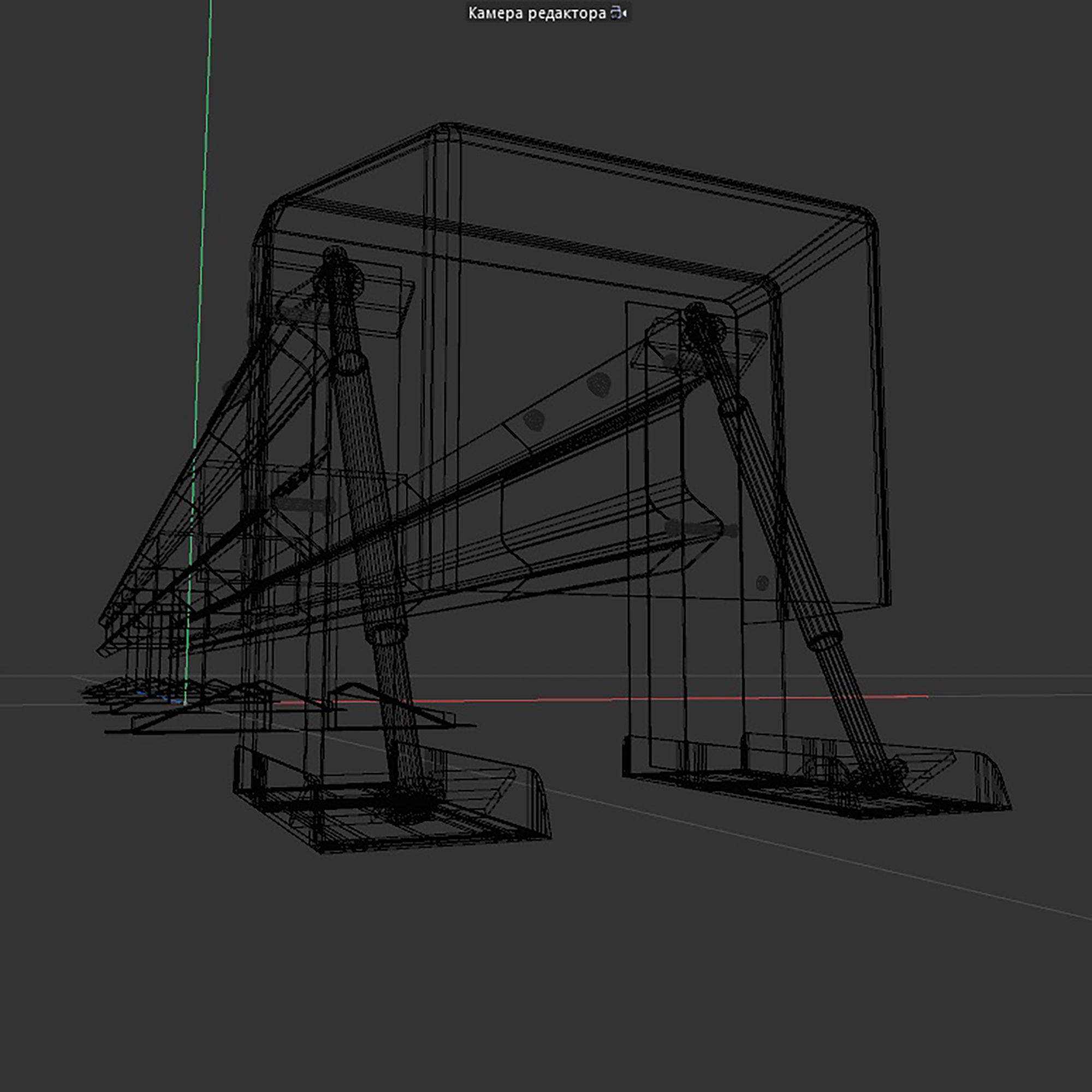 Highway bumper 3d model Low-poly 3D model_12