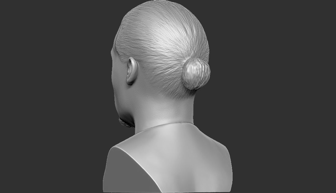 Virgil van Dijk bust for 3D printing 3D print model_10