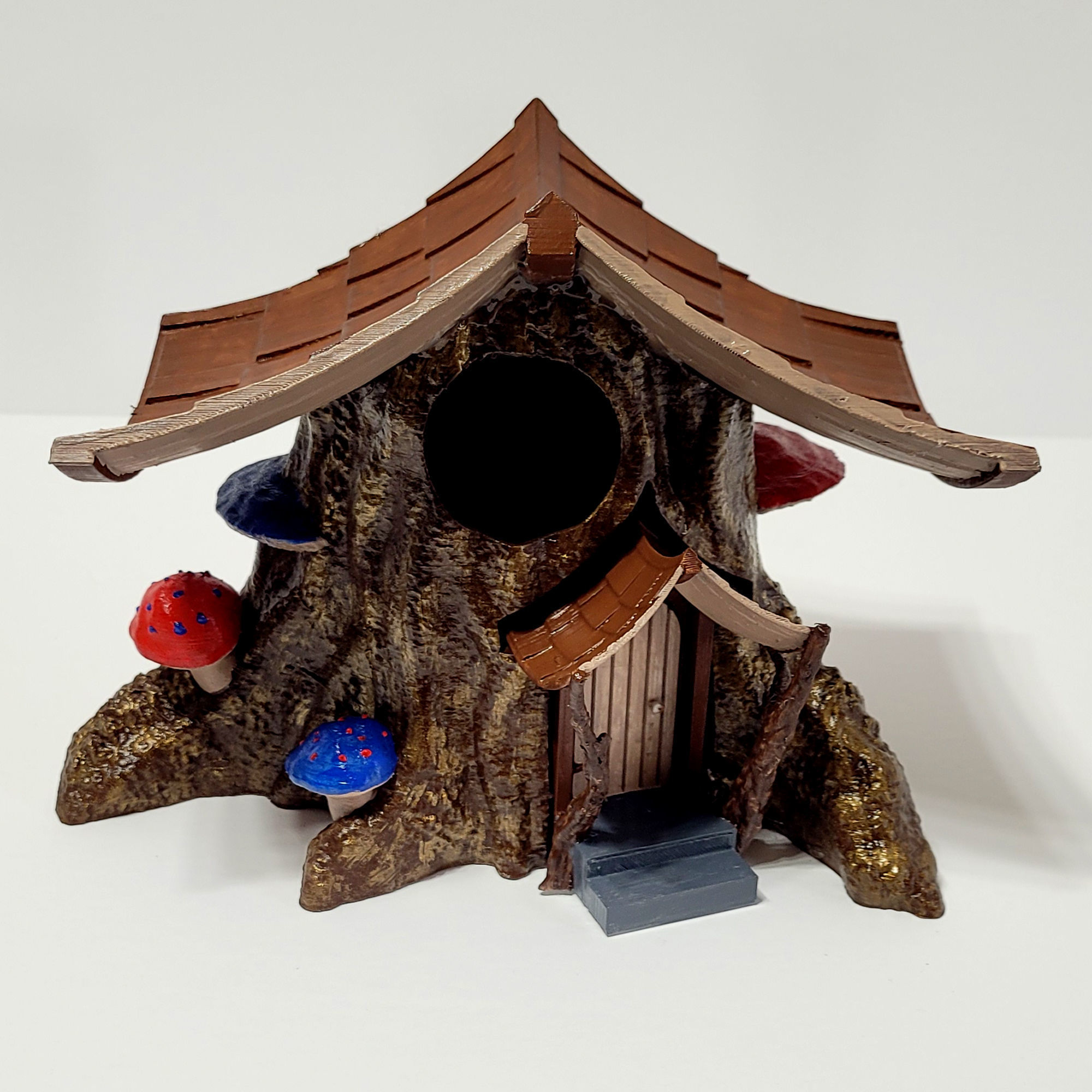 Birdhouse - Gnome House - 3d Print model 3D print model_5