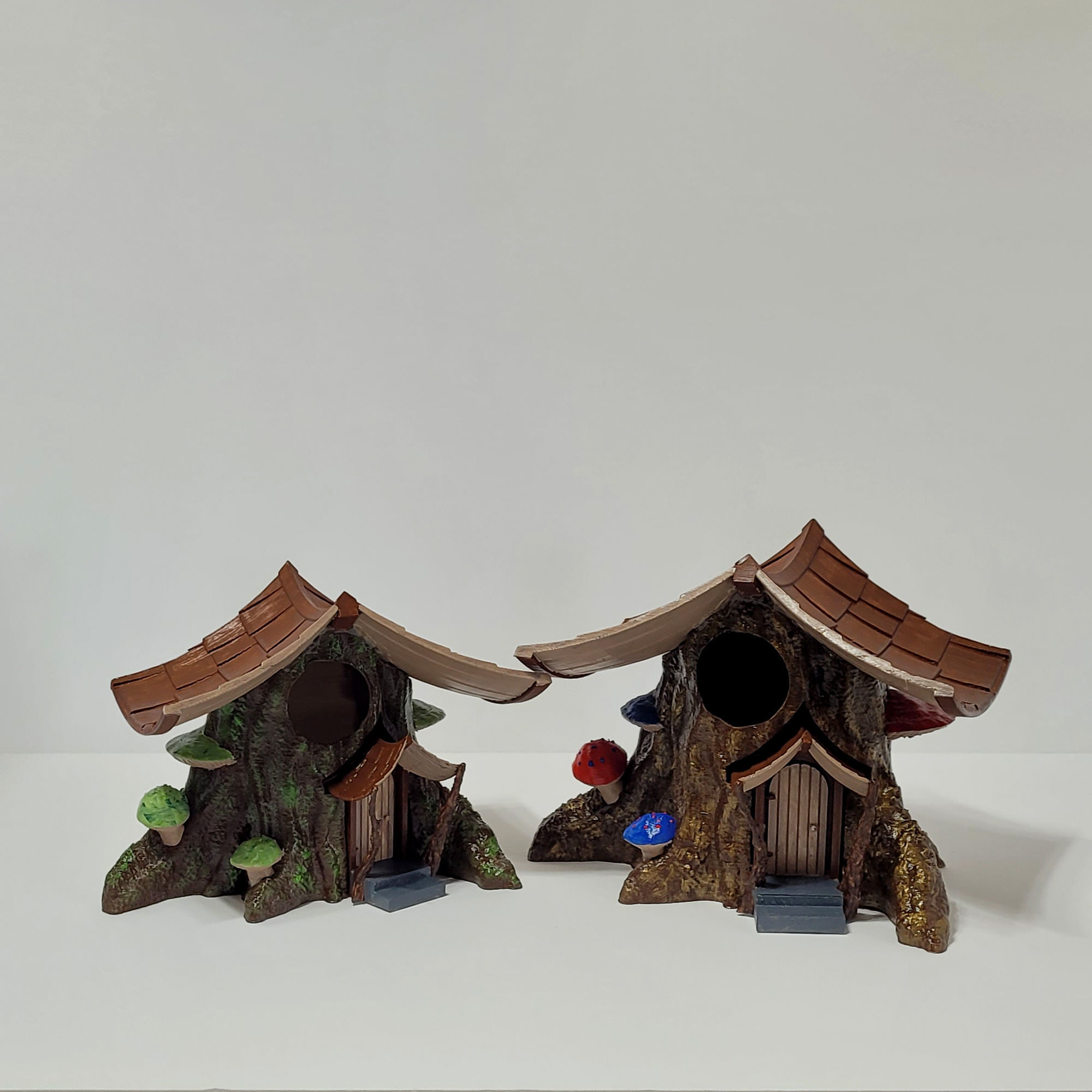 Birdhouse - Gnome House - 3d Print model 3D print model_9