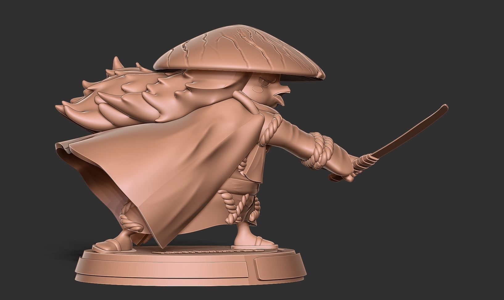 Kawamatsu the Kappa 3D print model_17