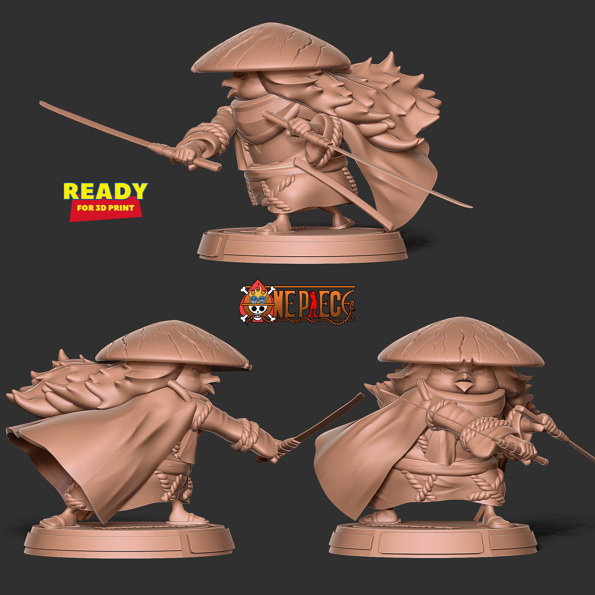 Kawamatsu the Kappa 3D print model_5