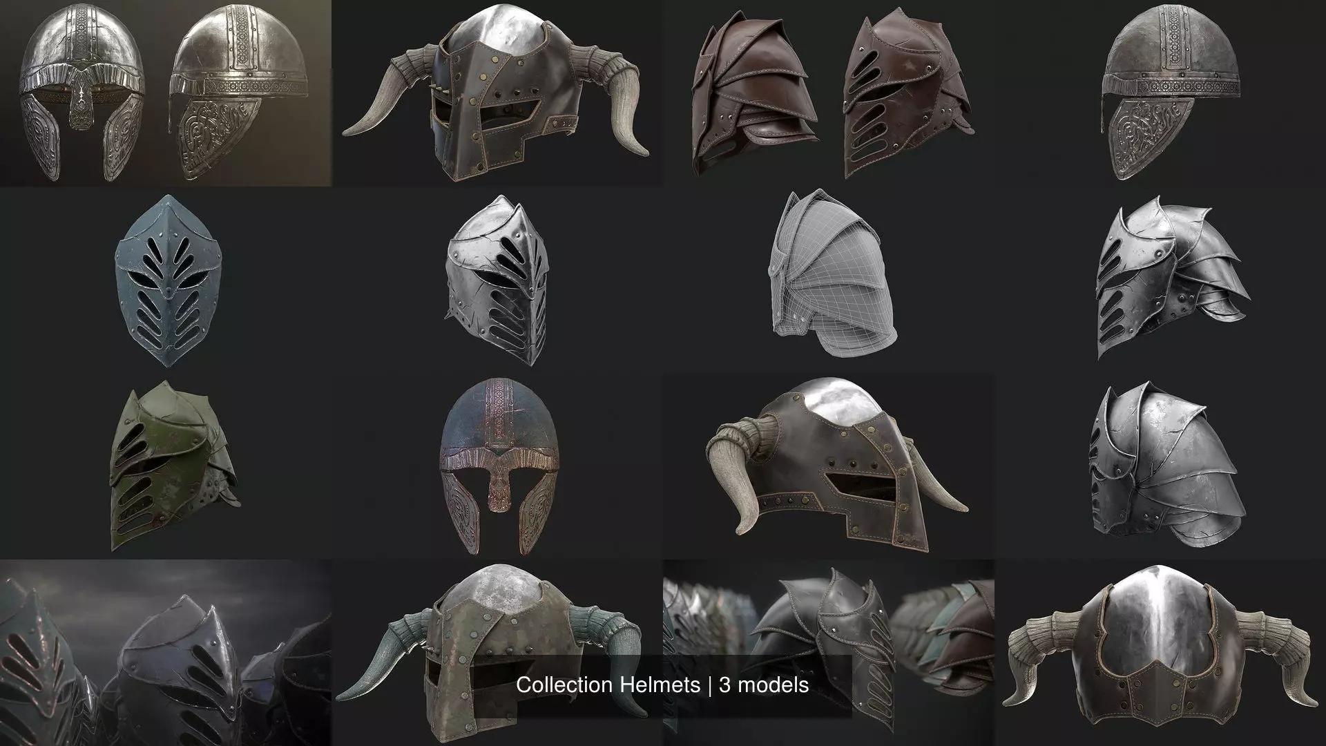 Collection Helmets viking helmet _1
