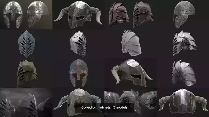 Collection Helmets viking helmet