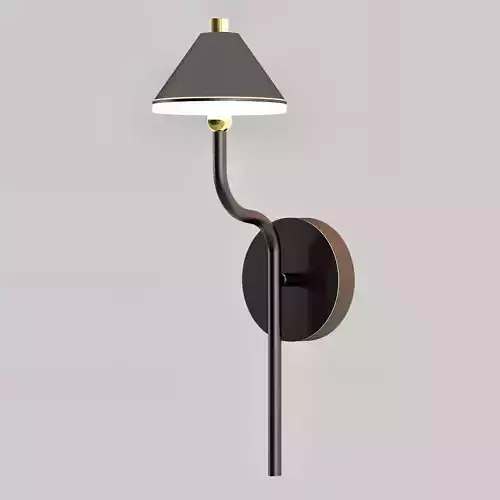genre wall sconce with shade