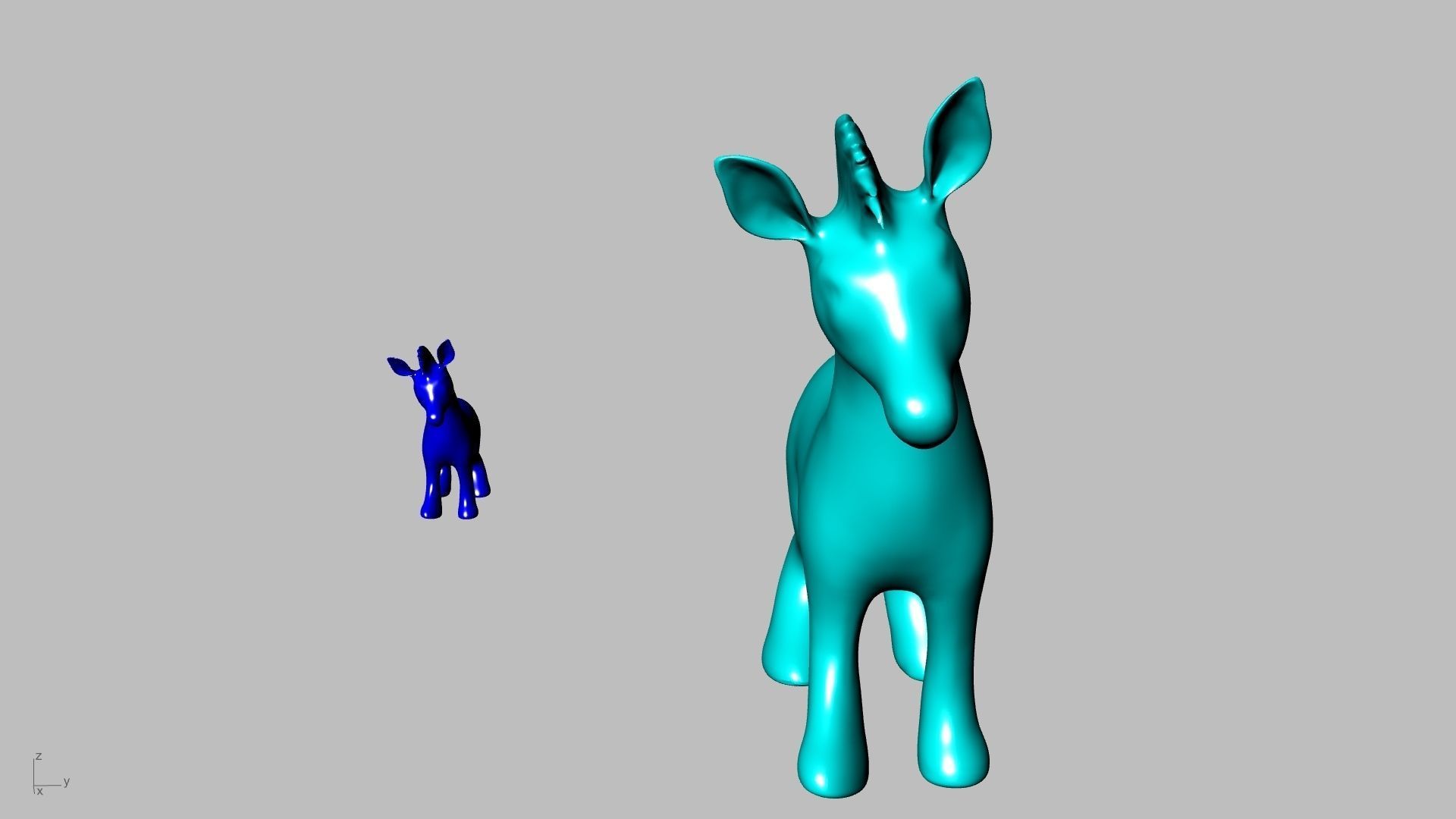 big zebra stl verified  3D print model_1