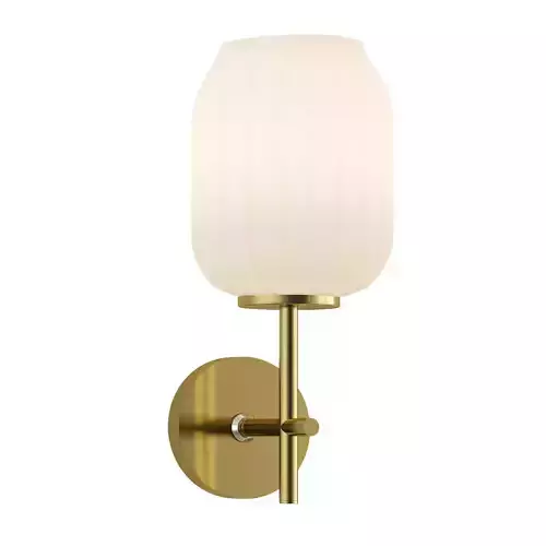 diona light wall sconce in brass