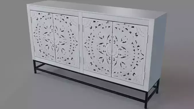 C2C Four Door Credenza