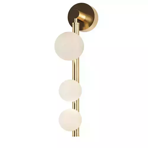 dolll wall light with three balls
