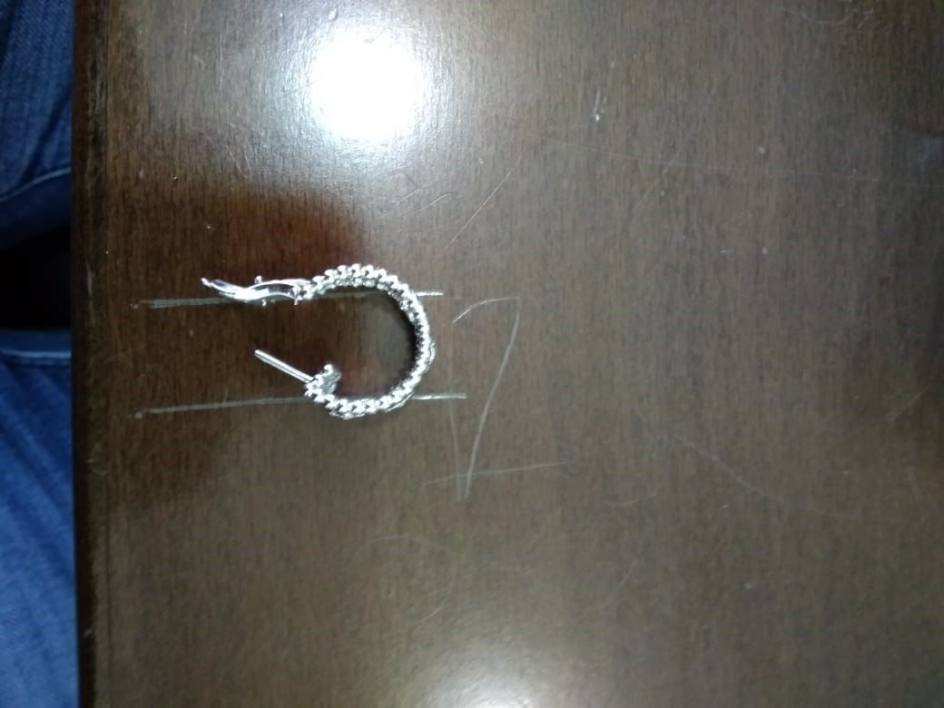 Hoop Earring  3D print model_24