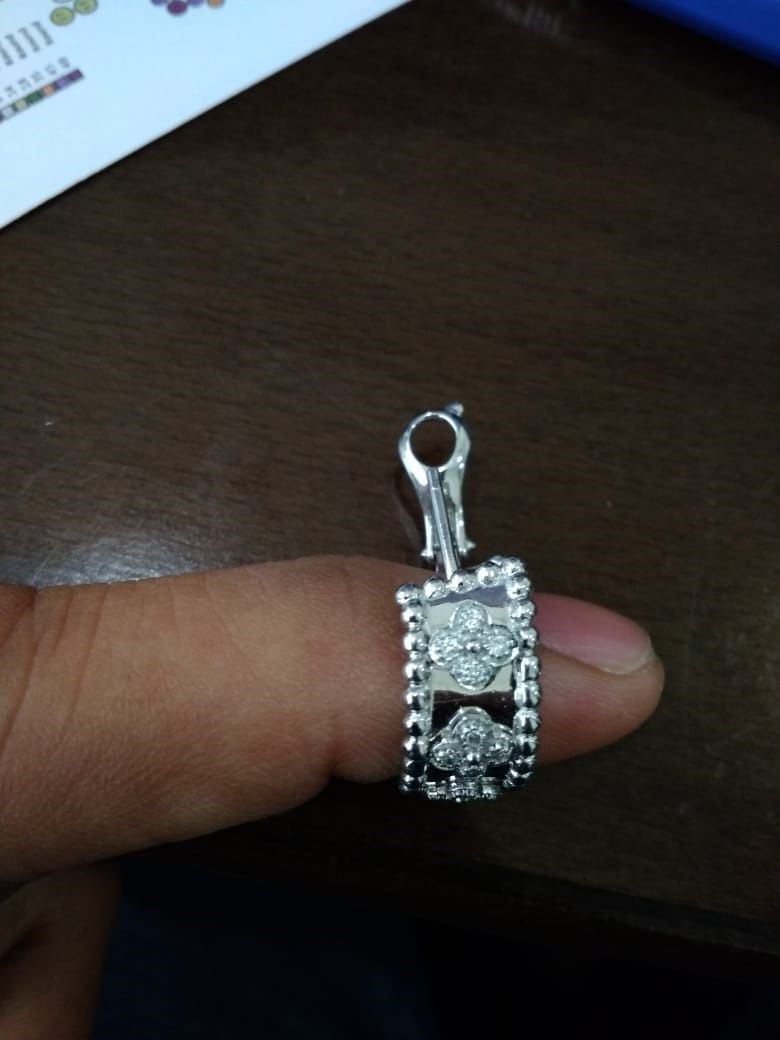 Hoop Earring  3D print model_33