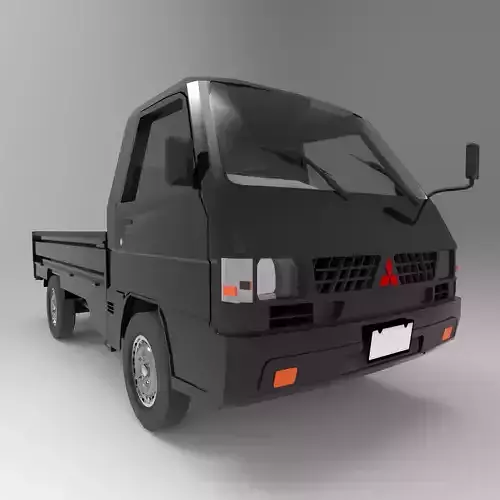 MITSUBISHI COLT L300 LOW POLY Low-poly 3D model