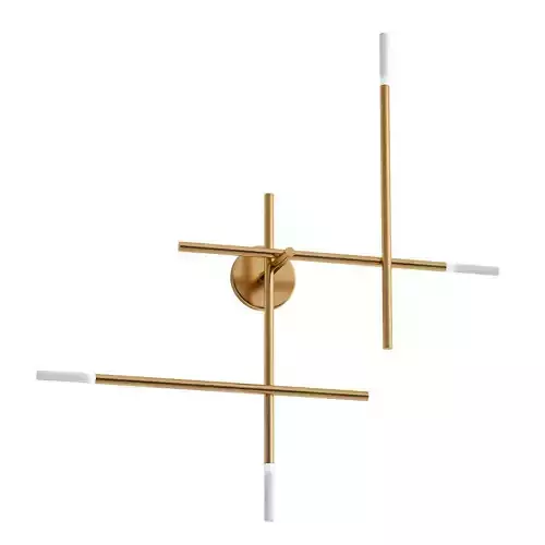 traverse gold and wall light