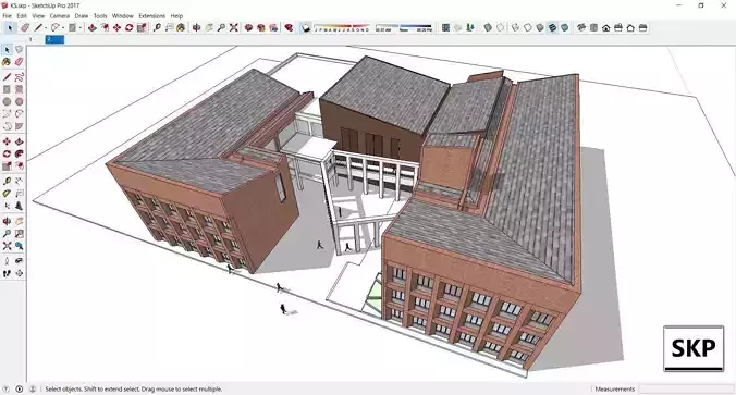 Sketchup Office building K5