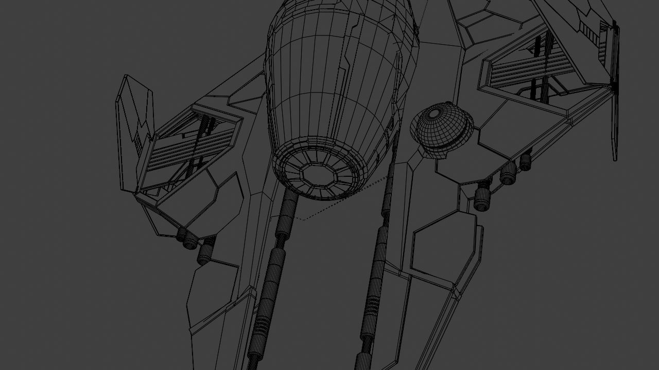 Star Wars Fighter  3D model_32