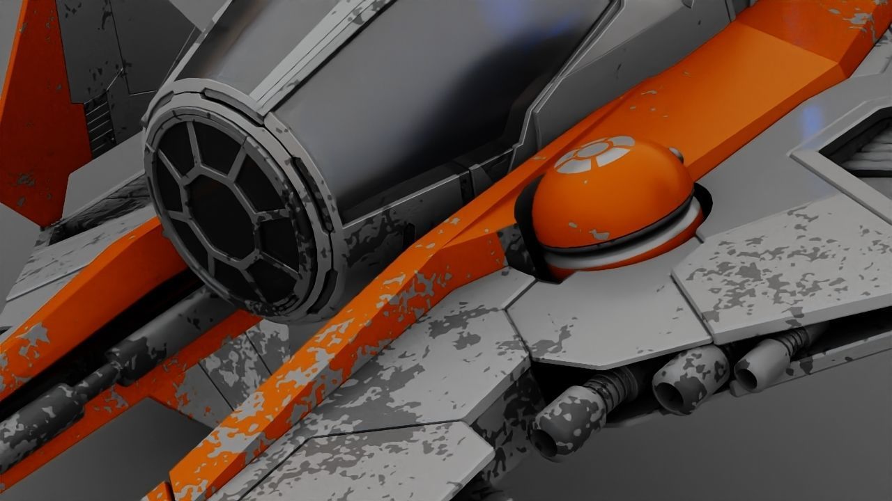 Star Wars Fighter  3D model_21