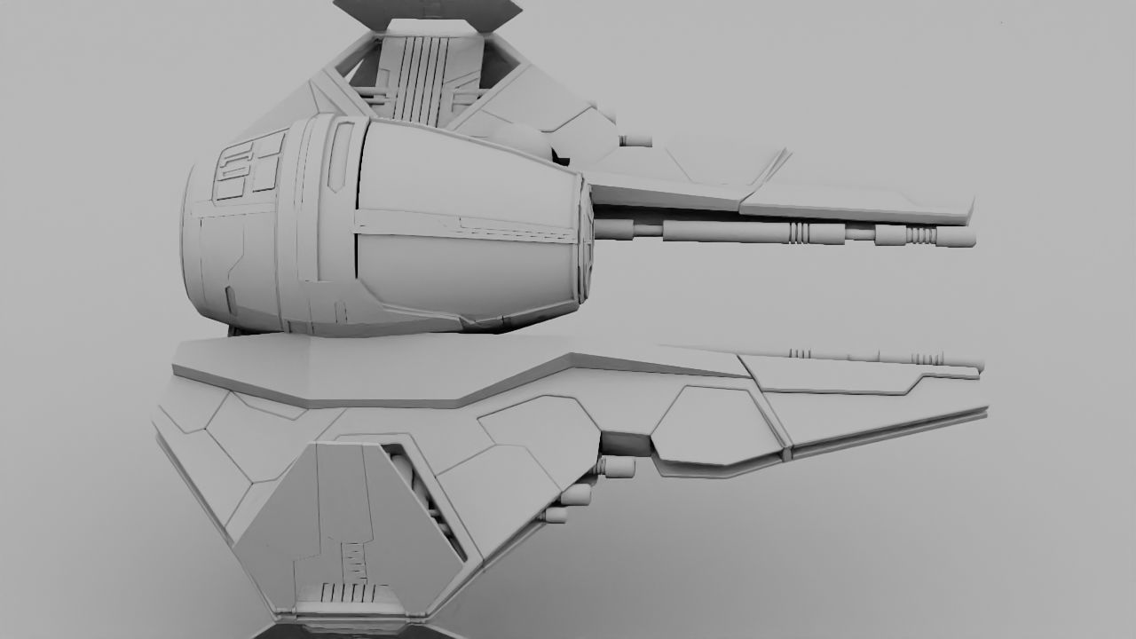 Star Wars Fighter  3D model_29