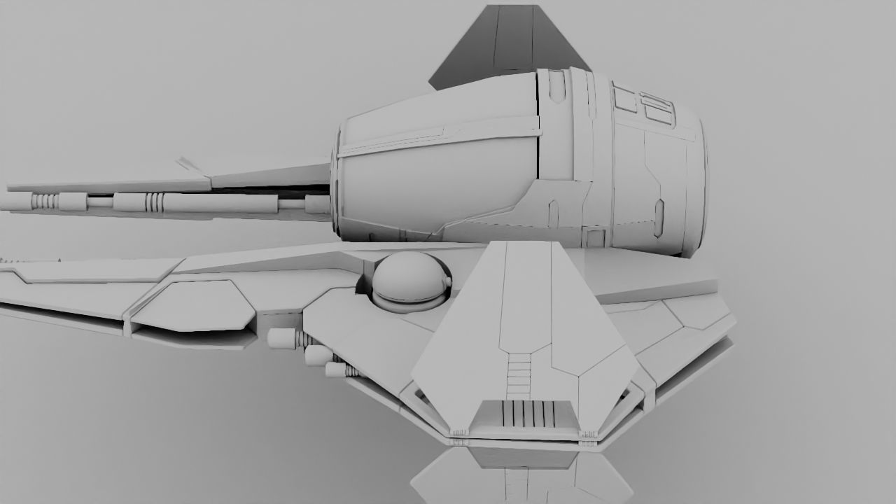Star Wars Fighter  3D model_23