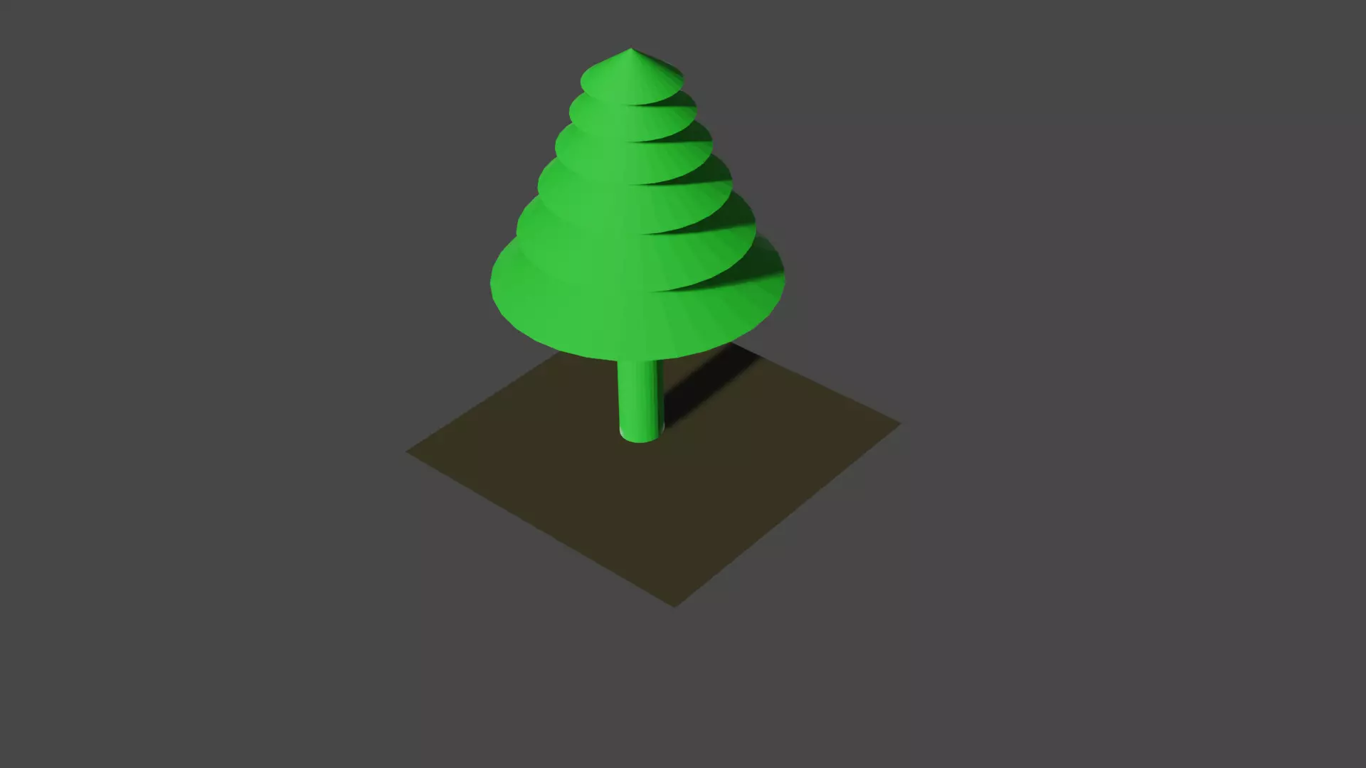 Simple Tree Free 3D model