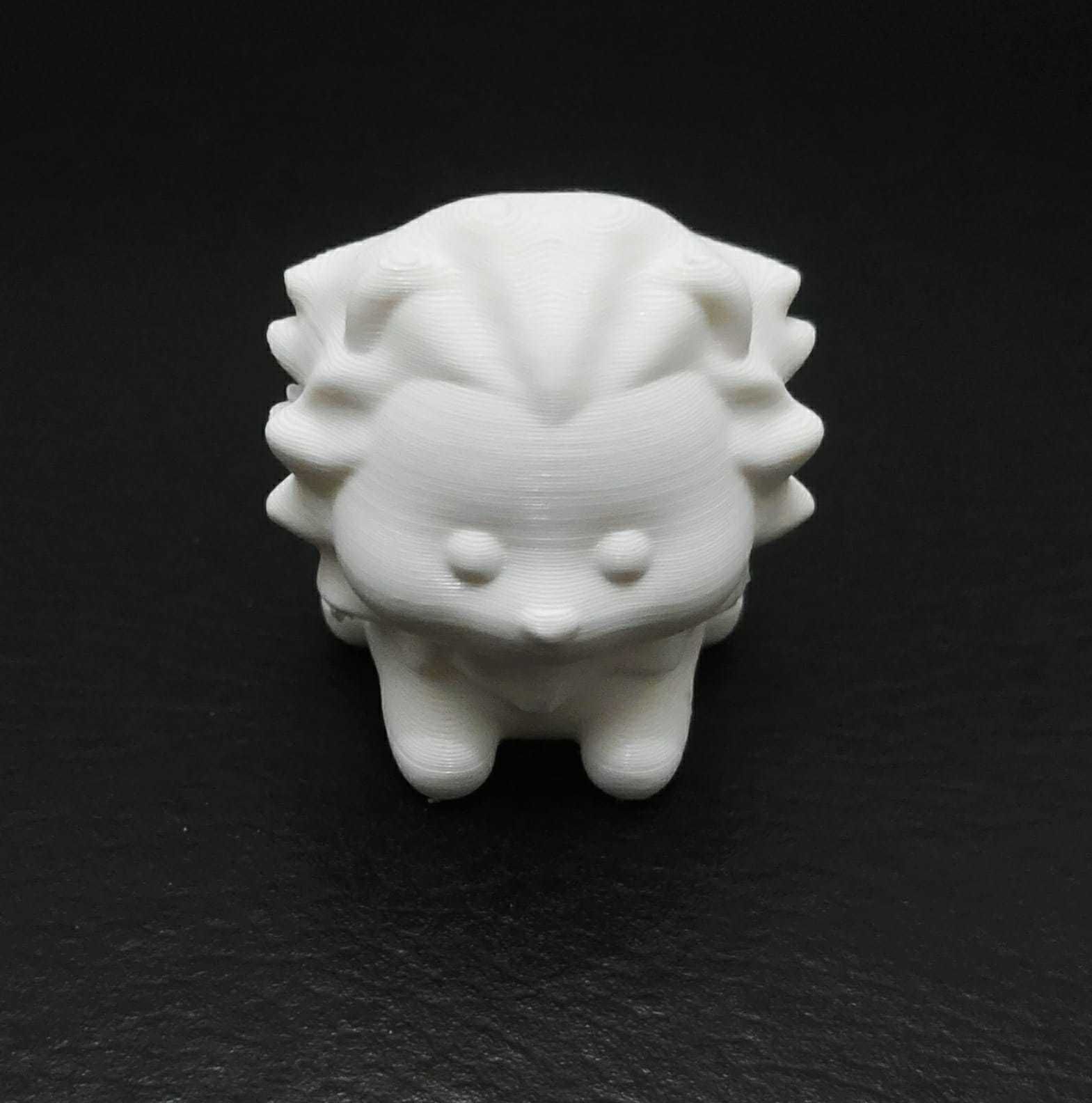 Cute Lying Lion 3D print model_12