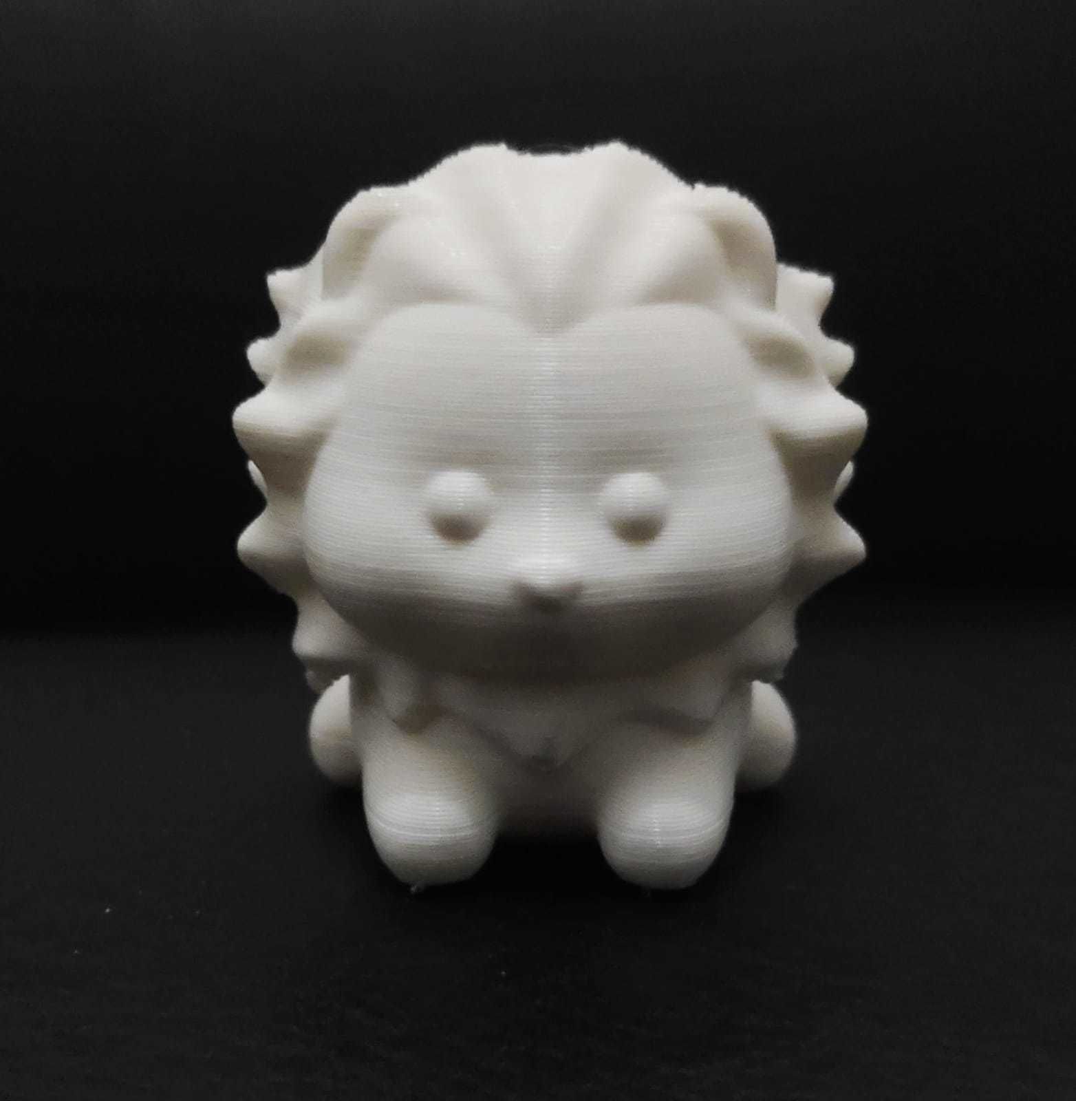 Cute Lying Lion 3D print model_11
