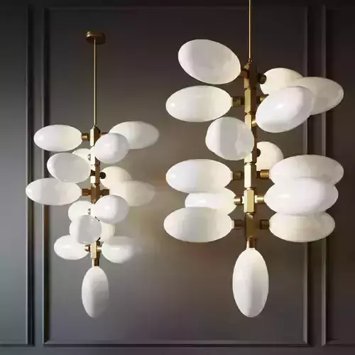 Chandelier kingdom column 15 designed 