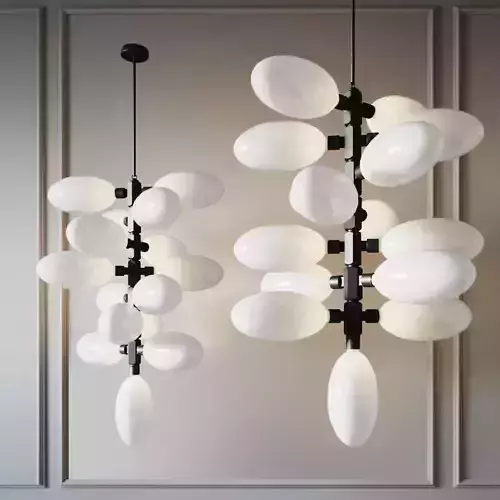 Chandelier kingdom column 15 designed 