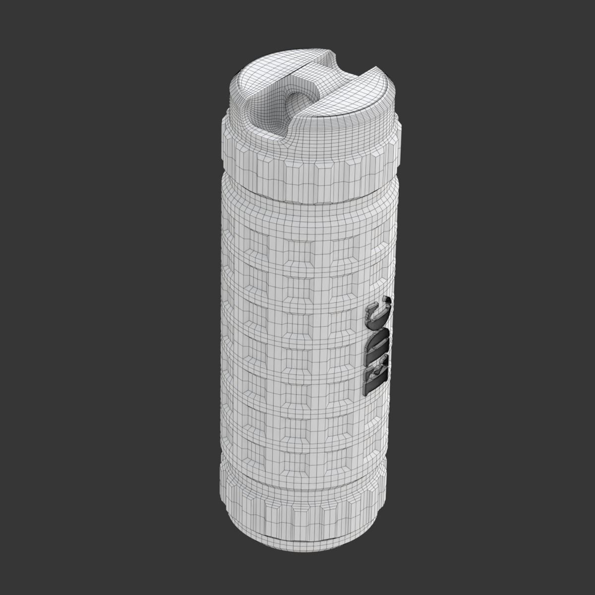 Printable EDC Capsule 3D print model_12