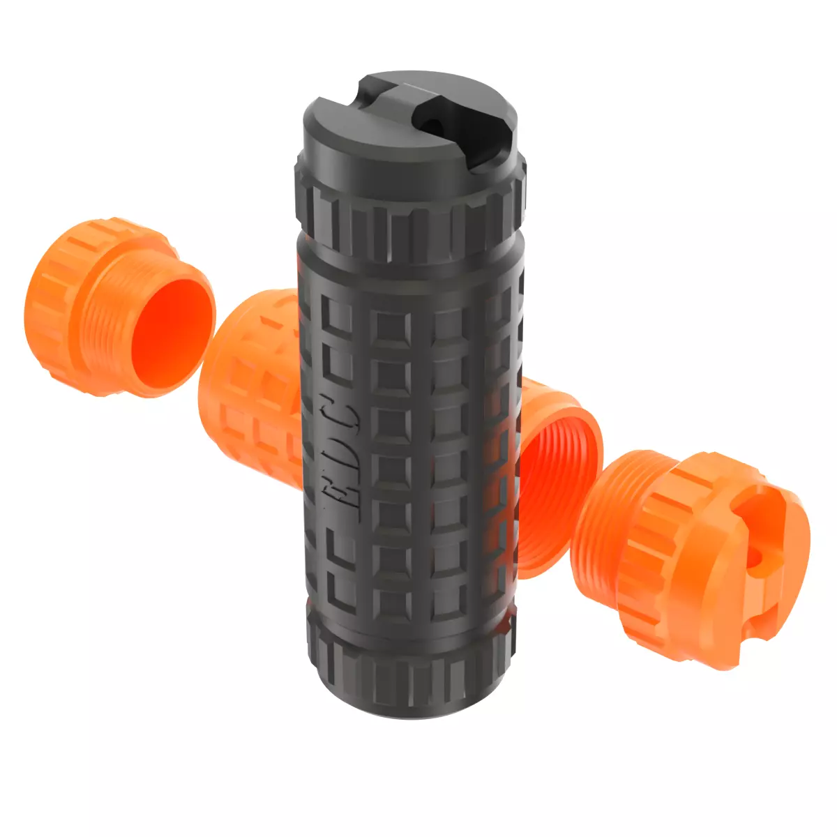 Printable EDC Capsule 3D print model_0