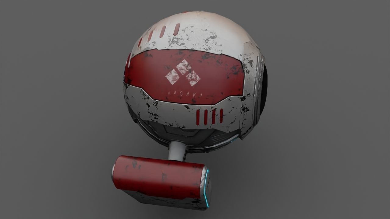 DRONE BOT  3D model_15