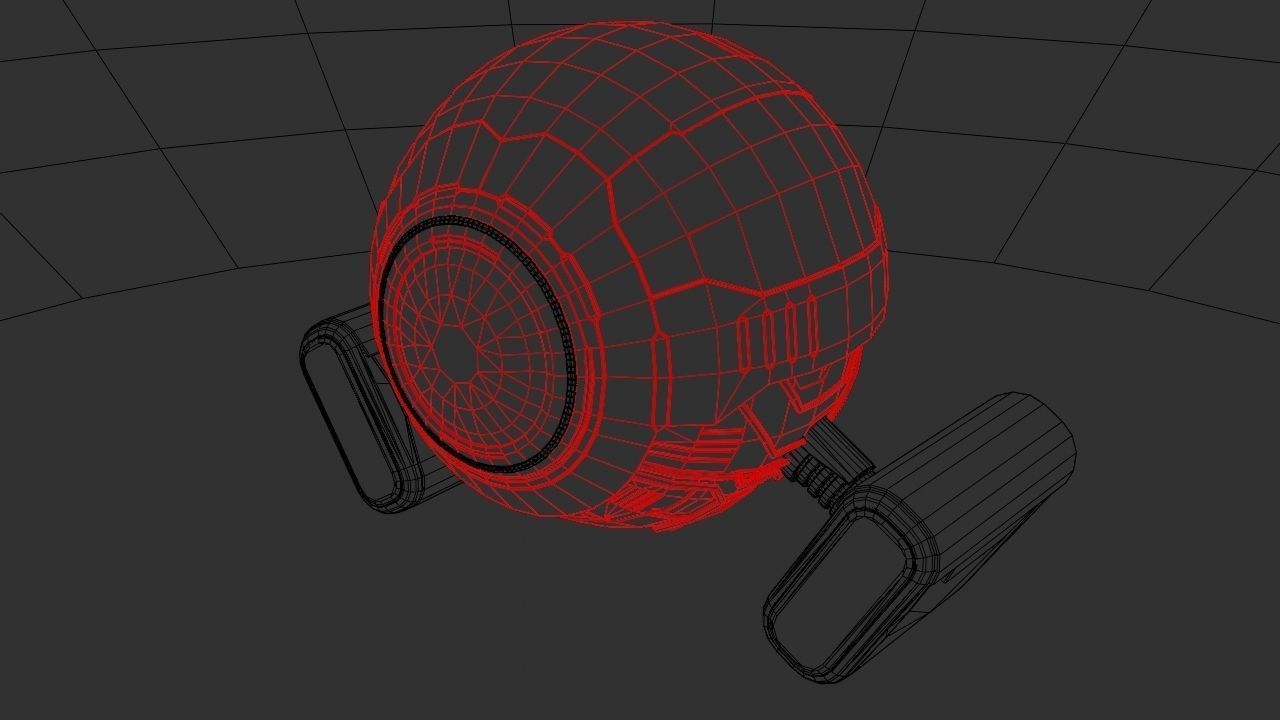 DRONE BOT  3D model_32