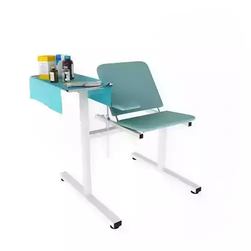 Patient s Procedure Chair With Attached Mayo Stand