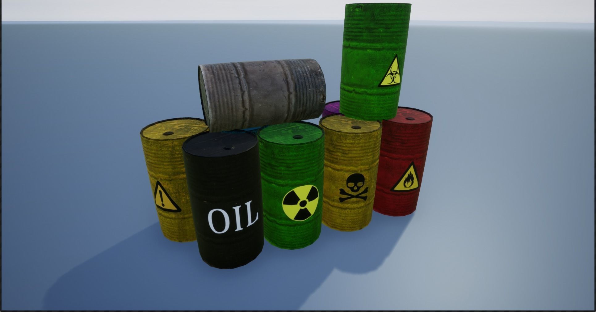 Warehouse Barrels-Pallets-Crates Collection _22