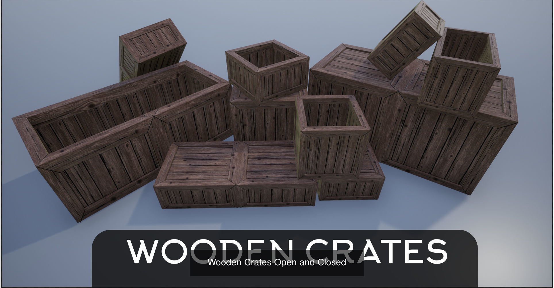 Warehouse Barrels-Pallets-Crates Collection _3