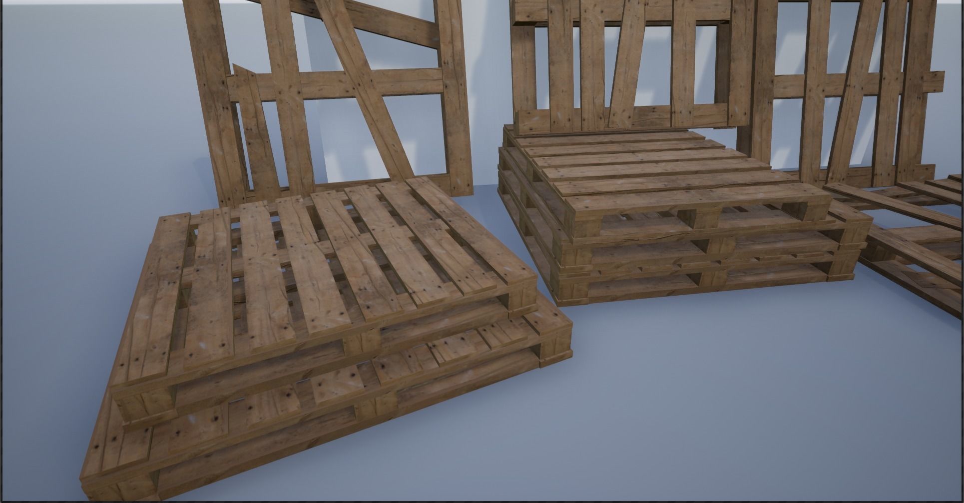 Warehouse Barrels-Pallets-Crates Collection _16