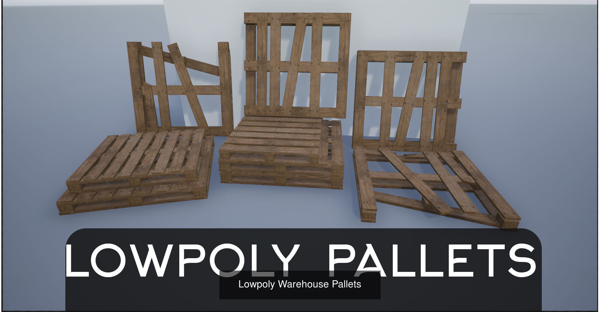 Warehouse Barrels-Pallets-Crates Collection _4
